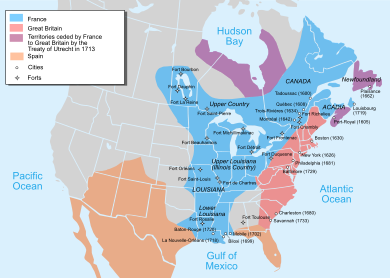 Exploration of North America 1656-1750